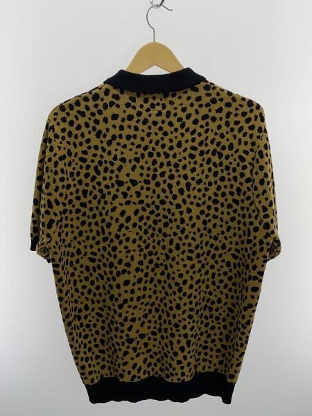 HUF / INSTINCT BOWLING SWEATER/セーター(薄手)/FREE/コットン/ブラウン/レオパード HUF(ハフ) / INSTINCT BOWLING SWEATER/セーター(薄手)/FREE/コットン