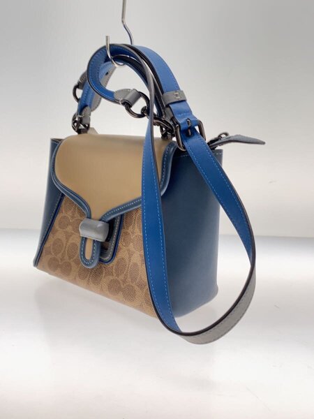 COACH コーチ クーリエキャリーオール 2WAY ネイビー 本革 牛革 COACH 