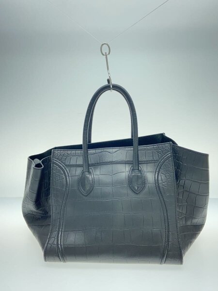 CELINE(セリーヌ) / ラゲージ ファントム/クロコ型押し/トートバッグ 