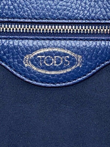 TOD'S(トッズ) / トートバッグ/レザー/BLU/角擦れ有 | 中古品の販売