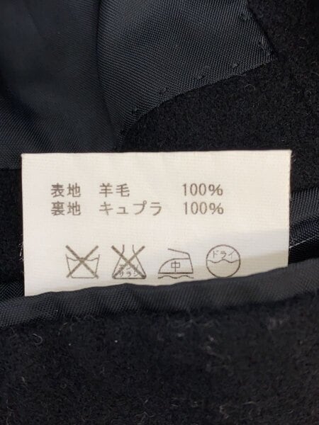 HYKE(ハイク) / チェスターコート/1/ウール/ブラック/142-17027 | 古着