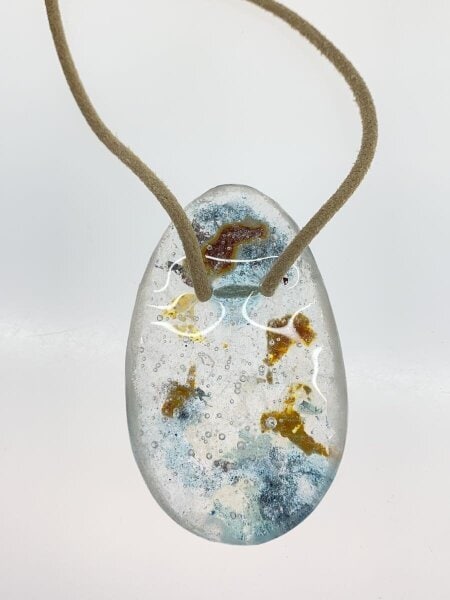 seya.(セヤ) / CLAY GLASS DROP NECKLACE/ネックレス/マルチカラー 