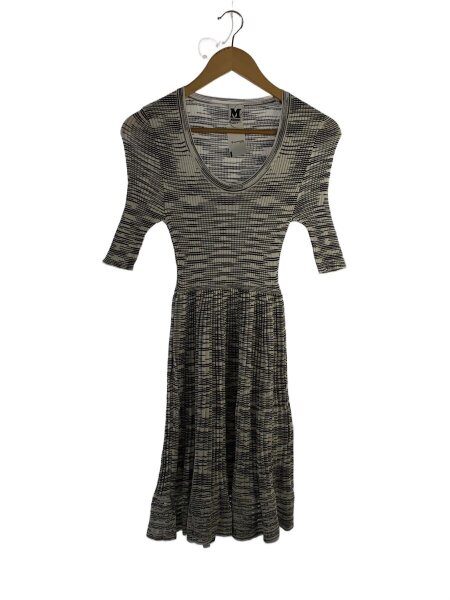 ミッソーニ MISSONI フレアワンピース ニット ミモレ ロング