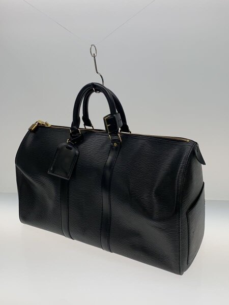 LOUIS VUITTON(ルイヴィトン) / キーポル45_エピ/レザー/ブラック 