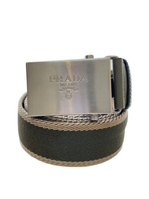 00s prada プラダ ベルト 緑 グリーン archive グリーン（緑）系 PRADA(プラダ) ベルト(メンズ) - ブランド通販のBUYMA