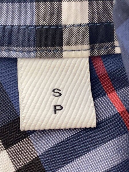 BURBERRY(バーバリー) / 長袖シャツ/S/コットン/NVY/チェック/8017562