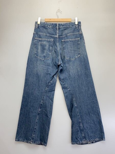 ZARA(ザラ) / バギーフィットツイストシームデニムパンツ/コットン 