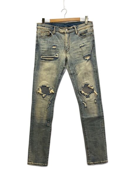 mnml(ミニマル) / X162 STRETCH DENIM/34/コットン/インディゴ/M2019 