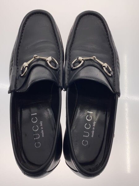 GUCCI(グッチ) / ホースビットローファー/43.5/ブラック/レザー/015938