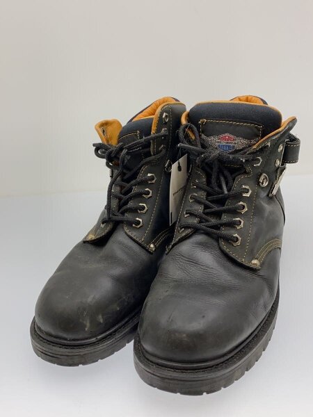 古着 ハーレーダビッドソン Harley-Davidson ベルト付き バイクブーツ 10 1/2 メンズ28.5cm相当/saa014445 HARLEY DAVIDSON(ハーレーダヴィッドソン) / ブーツ/27.5cm/ブラック