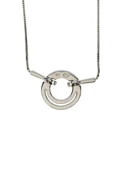 Swarovski◇ネックレス/-/WHT/トップ有/フラワー/ホワイト