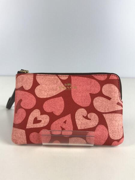 COACH(コーチ) / ポーチ/PVC/PNK/ハート柄/F91073 | 中古品の販売 