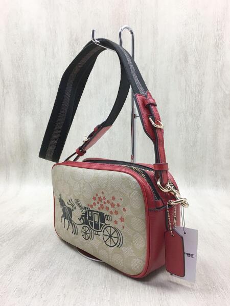 COACH(コーチ) / ロゴプリント/シグネチャー/ショルダーバッグ/レザー 