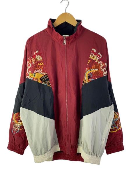 doublet break up embroidery track jacket