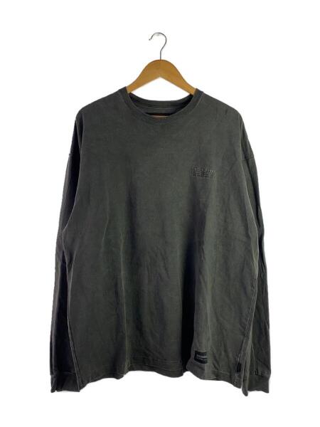 NEIGHBORHOOD / 24SS/PIGMENT DYED CREWNECK/長袖Tシャツ/M/グレー/241UNNH-CSM01 NEIGHBORHOOD(ネイバーフッド) / PIGMENT DYED CREWNECK LS/長袖T