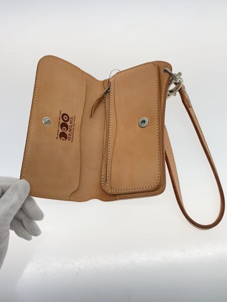 RED MOON(レッドムーン) / 長財布/レザー/ベージュ/メンズ | 中古品の