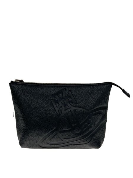 Vivienne Westwood オーブ 型押し レザークラッチ 黒 Vivienne Westwood(ヴィヴィアンウエストウッド) / クラッチバッグ