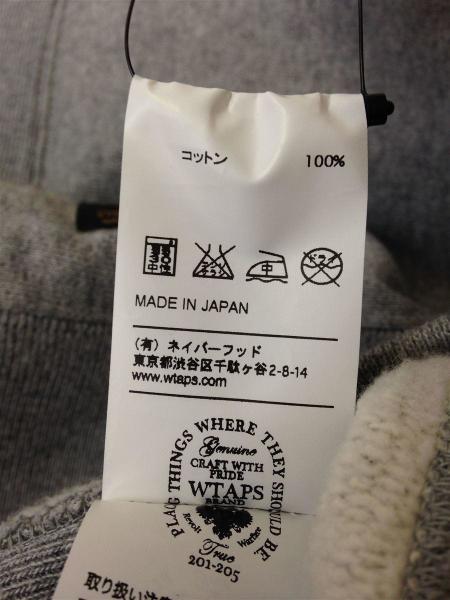 WTAPS(ダブルタップス) / 152ATDT-CSM20/DESIGN CREW NECK/スウェット 