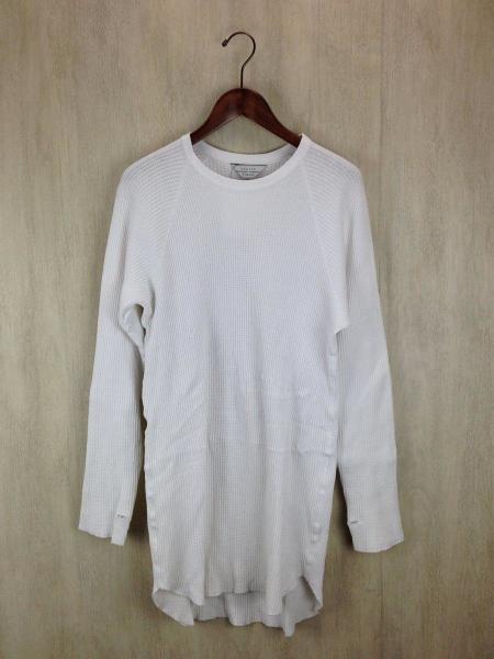 UNUSED(アンユーズド) / US0702/ロングスリーブワッフルロングTシャツ 