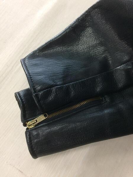 Schott(ショット) / シングルライダースジャケット/S/牛革/BLK