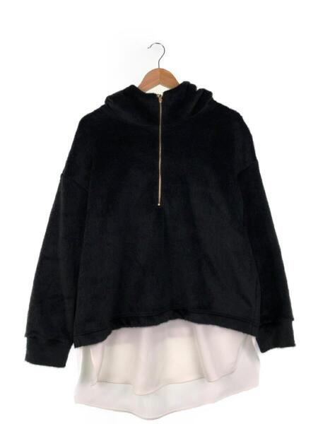 CULLNI(クルニ) / レイヤードパーカー/1/アクリル/BLK/無地/19-AW-035 
