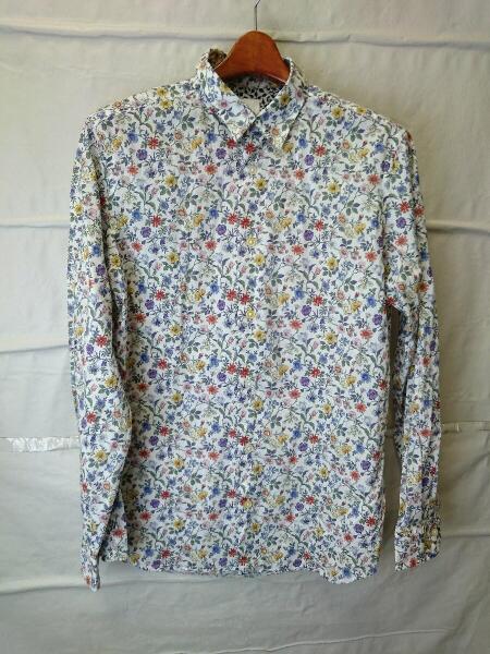 Paul Smith / 長袖シャツ/M/コットン/WHT/総柄/PY-WR-49372// Paul Smith(ポールスミス) / 長袖シャツ/M/コットン/WHT/花柄/PF-WR
