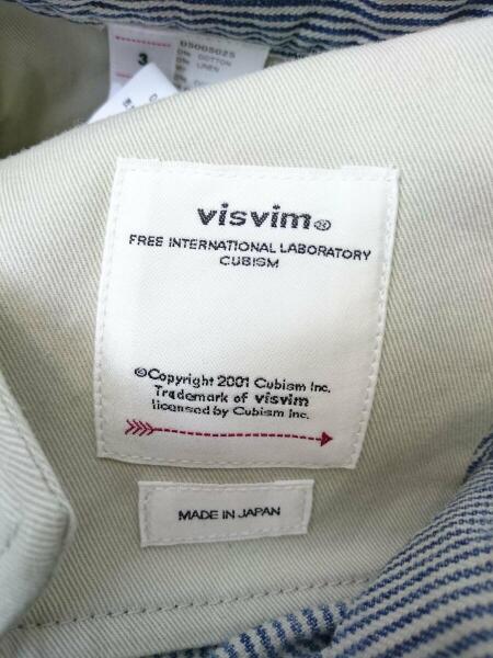 visvim(ヴィズヴィム) / 21SS/SS FLUXUS 10 HICKORY CRASH/ヒッコリー 