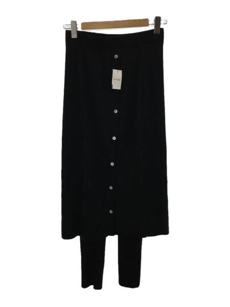 IENA(イエナ) / 20AW/ラップスカート風スカッツ/ボトム/38/ウール/BLK