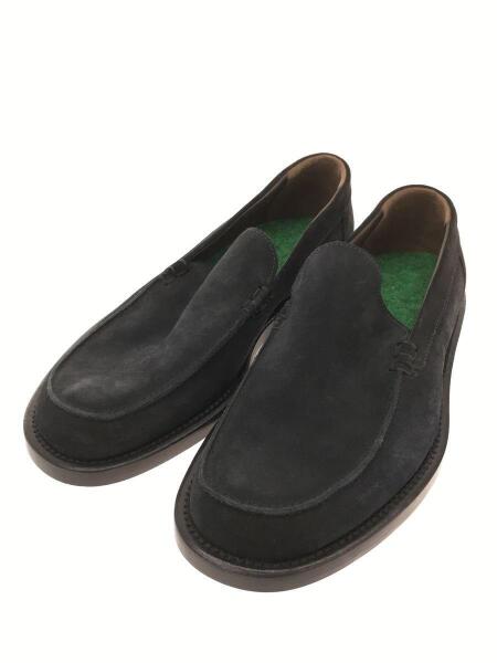 MORESCHI モレスキー ブラウン スエード モカシン サイズ欧米5.5｜靴