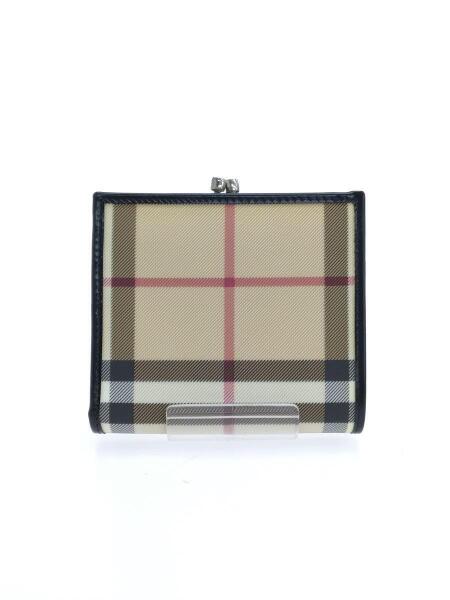 BURBERRY(バーバリー) / がま口/バーバリーチェック/2つ折り財布 