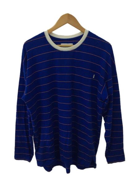 Whimsy(ウィムジー) / 22SS/SNAP SLEEVE BORDER TOP/長袖Tシャツ/L 