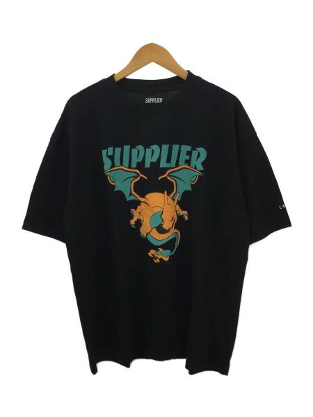 SUPPLIER(サプライヤー) / リザードン/Tシャツ/XL/コットン/BLK 