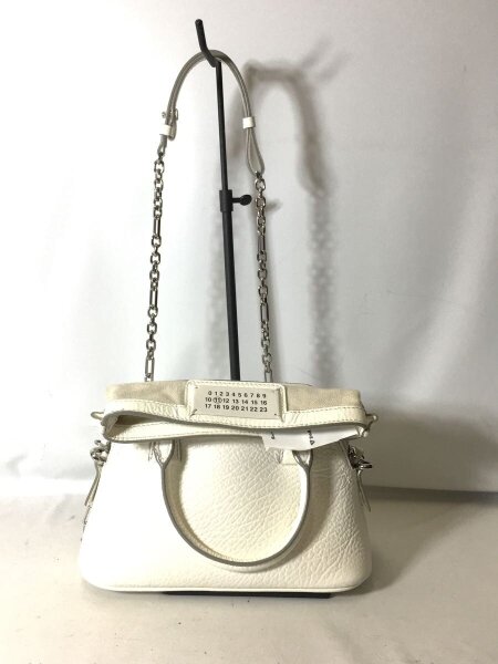 Maison Margiela(メゾンマルジェラ) / 5AC/mini bag/レザー/WHT 