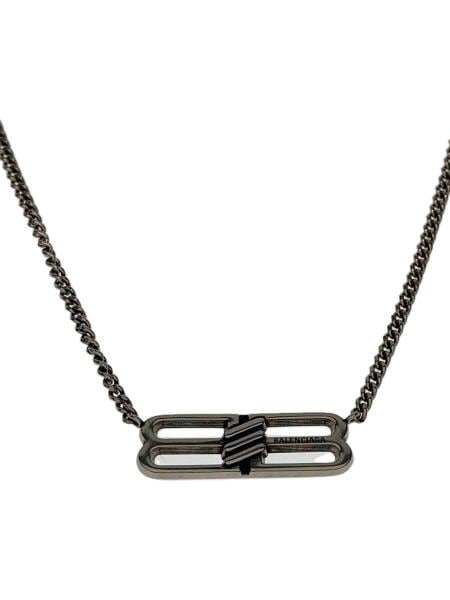 BALENCIAGA◇ネックレス/SILVER/SLV/トップ有/メンズ バレンシアガ