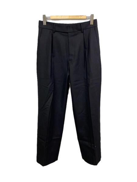 THE RERACS(ザリラクス) / 23AW/THE SLACKS STRAIGHT/48/ウール/BLK 