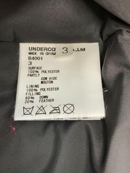 UNDERCOVERISM(アンダーカバイズム) / 08AW/切替/ヨークレザー/ダウン