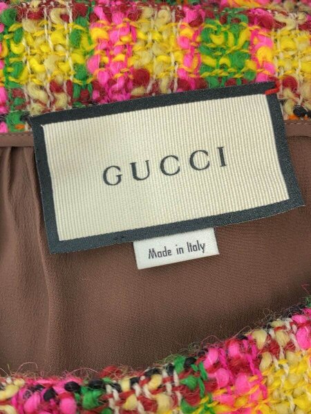 GUCCI(グッチ) / スカート/36/ツイード/ブランドタグ片方解れ