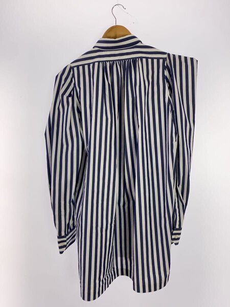 HYKE(ハイク) / 22SS/パワーショルダーシャツ/1/コットン/BLU