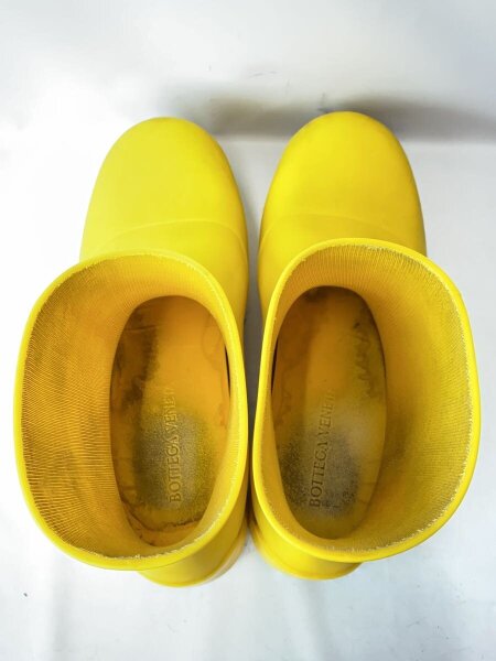 Bottega Veneta パドル 45 イエローブーツ キウィ すぐ届く ギフトにも