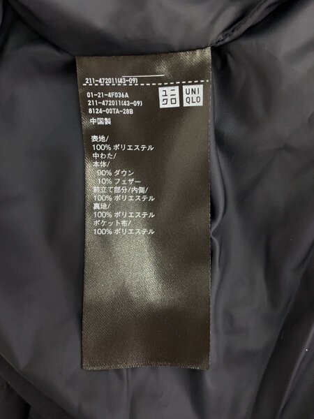 UNIQLO:C(ユニクロシー) / ダウンショートジャケット/M/ポリエステル 