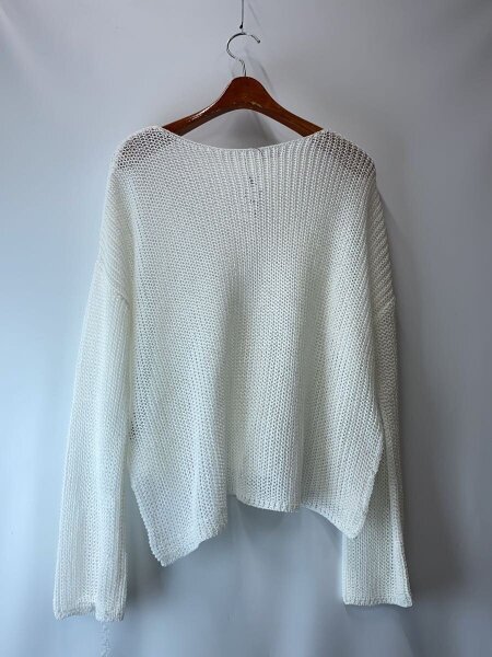 Spick&Span(スピックアンドスパン) / 25SS/リネンミックス片畦ルーズ 