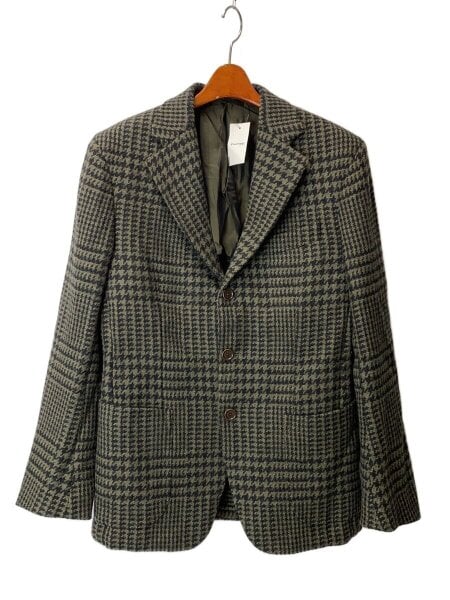 De Petrillo(デペトリロ) / テーラードジャケット/44/ウール/KHK/千鳥