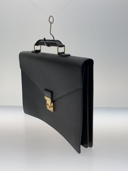 美品】LOUIS VUITTON セルヴィエットコンセイエ 黒☆ベタなし☆正規品