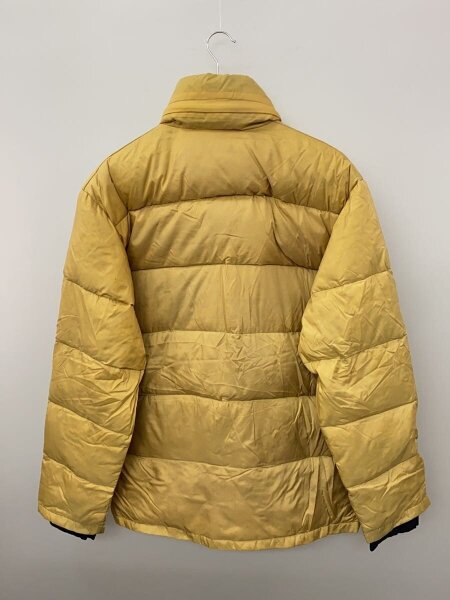 STUSSY / OLD/紺タグ/ダウンジャケット/S/ナイロン/YLW/無地 STUSSY(ステューシー) / OLD/紺タグ/ダウンジャケット/S/ナイロン/YLW