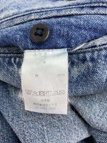 BOWWOW(バウワウ) / USN DENIM TROUSERS/ボトム/M/デニム/IDG/無地