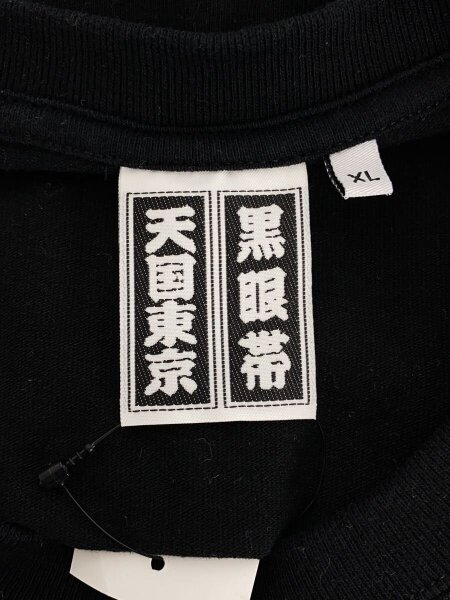 WACKO MARIA(ワコマリア) / 天国東京/黒眼帯/Tシャツ/XL/コットン/BLK 