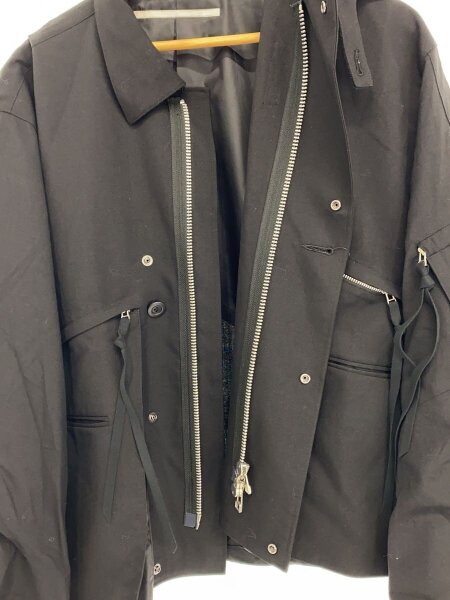 Tamme(タム) / 24SS/Tropical Wool MK3/--/ウール/BLK/無地/24S0139 