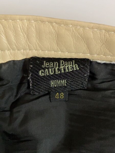 Jean Paul GAULTIER HOMME(ジャンポールゴルチエオム) / レザーパンツ 