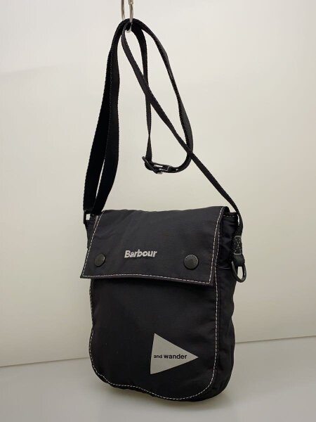 Barbour(バブアー) / ×AND WANDER/ショルダーバッグ/--/BLK/無地 