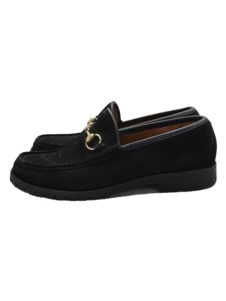 GUCCI(グッチ) / ビットローファー/40.5/ブラック/スウェード/111 6030 